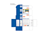 do packaging box design, dieline box, mailer box, label and 3d