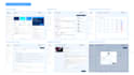 create a modern dashboard, website, mobile app design in figma