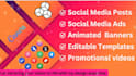 design anything editable on canva for instagram, social media,youtube thumbnails