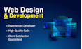 be your front end web developer using HTML,CSS,bootstrap,react js and jquery