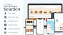 build multi store food delivery app  like uber eats, talabat