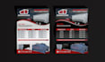 design professional junk removal flyer dumpster price list