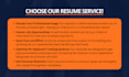 write your cv, resume, cover letter and optimize linkedin