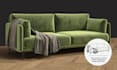 photorealistic custom sofa 3d render