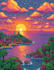 craft pixel art landscapes