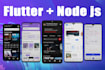 develop full stack android applications with flutter