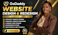 design godaddy website redesign godaddy website design