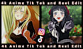 edit anime tiktok, reels and youtube shorts