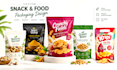 design custom chips, snack and food pouch packaging