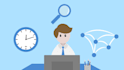 create an animated video with background and sound design