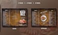 design an eyecatching modern restaurant menu and flyer