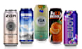 energy drink, beverages, juice, soda can label design and 3d