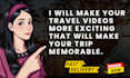 do cinematic travel video editing