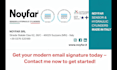 create professional html email signature and outlook signature