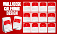 design custom planner, journal, wall and desk calendar