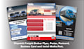 design digital flyer for dispatching, logistics,  trucking, company flyer