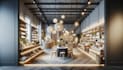 design custom retail store interior design and 3d renders