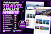 build automated travel affiliate website with autoblog