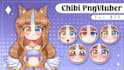 make png vtuber chibis in anime style
