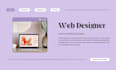 modern web design development  in HTML, CSS, js pro
