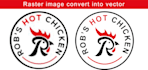 recreate,  edit your logo, png, image to vector