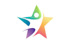 creative unique star logo design within 24 hours