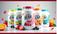 do supplements, cbd and packaging label design with 3d