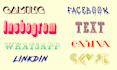 design font text, text logo, animated text, and name text