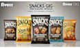 do premium snacks, pouches, spice, sauces and chips design