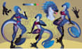 draw reference sheet, character reference sheet furry fursona, furry art