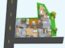 make 3d isometric view, 2d layout