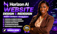 redesign hostinger website design hostinger website redesign horizons ai website