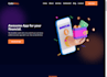 create your frontend website using HTML, CSS, js, bootstrap