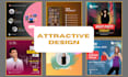 do attractive social media posts, banner, ads design in canva templates