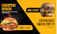 design restaurant animated menu screens