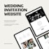 make a wedding invitation website