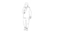 do work related to line art, sketches,logo  and illustrations