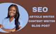create a captivating SEO writing, blog post, blog writer, article writer