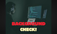 be your private investigator on any target, background check and osint expert