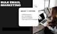 setup targeted niche and bulk email list for email marketing