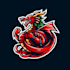 design super asian dragon logo with satisfaction guaranteed you