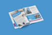 design an editable newsletter and email template on canva