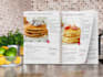 design a cookbook and recipe book