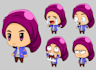 do chibi pngtuber characters for youtube or twitch