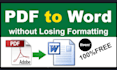 extract text from PDF to editable text document ocr