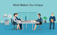 provide job interview preparation and written feedback in french