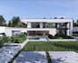 design and render photorealistic 3d villa exterior and house