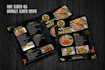 do attractive editable restaurant menu design food menu
