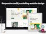 design a beautiful website for you