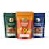 design premium pouch labels, food pouches, chips packaging